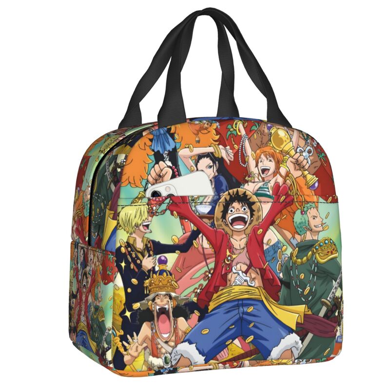 Tote Bag Sublimation - Anime One Piece Lunch Box Multifunction