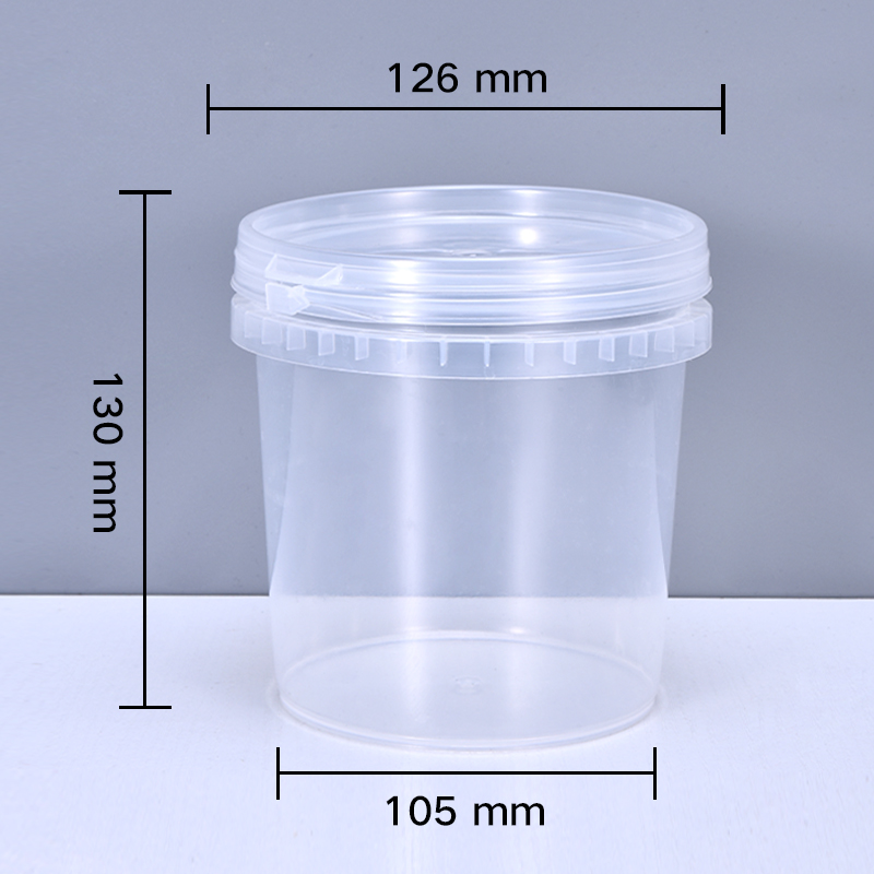Empty 1L plastic bucket with L – Water Bottle Blank recenzja i cena