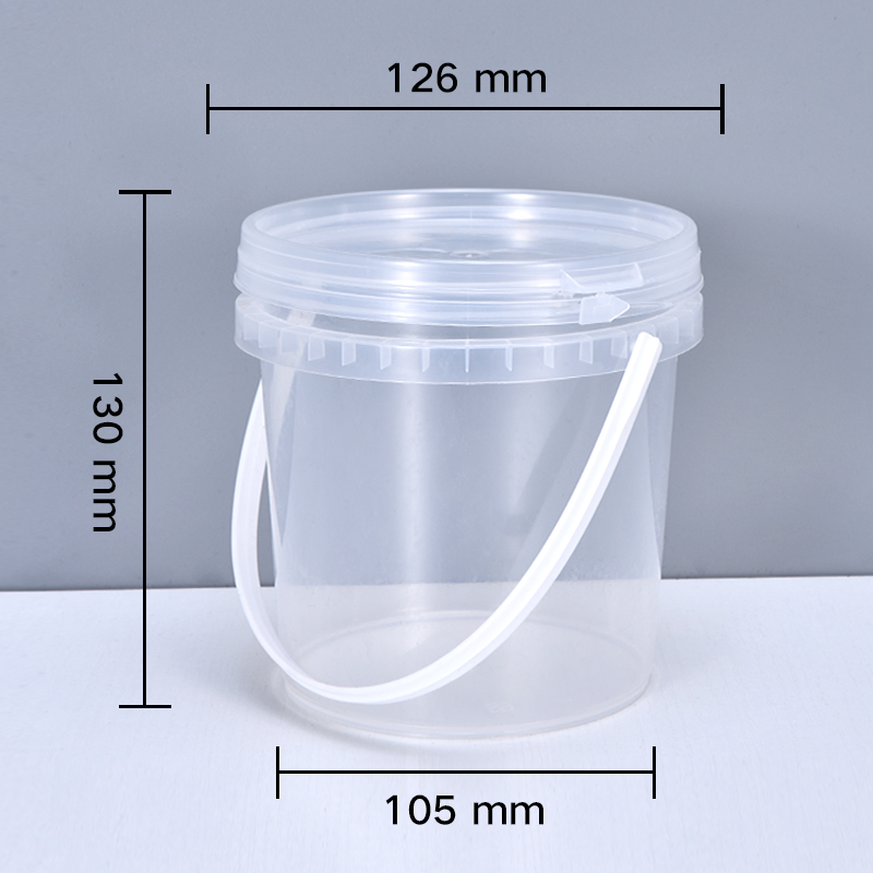 Empty 1L plastic bucket with L – Water Bottle Blank recenzja i cena