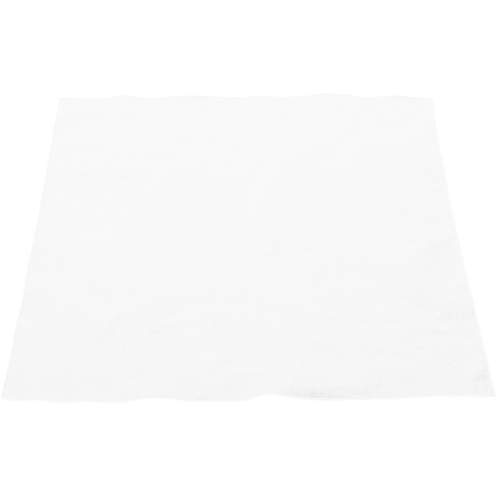 White Cotton Handkerchief Squa – Bandana Blank White recenzja i cena