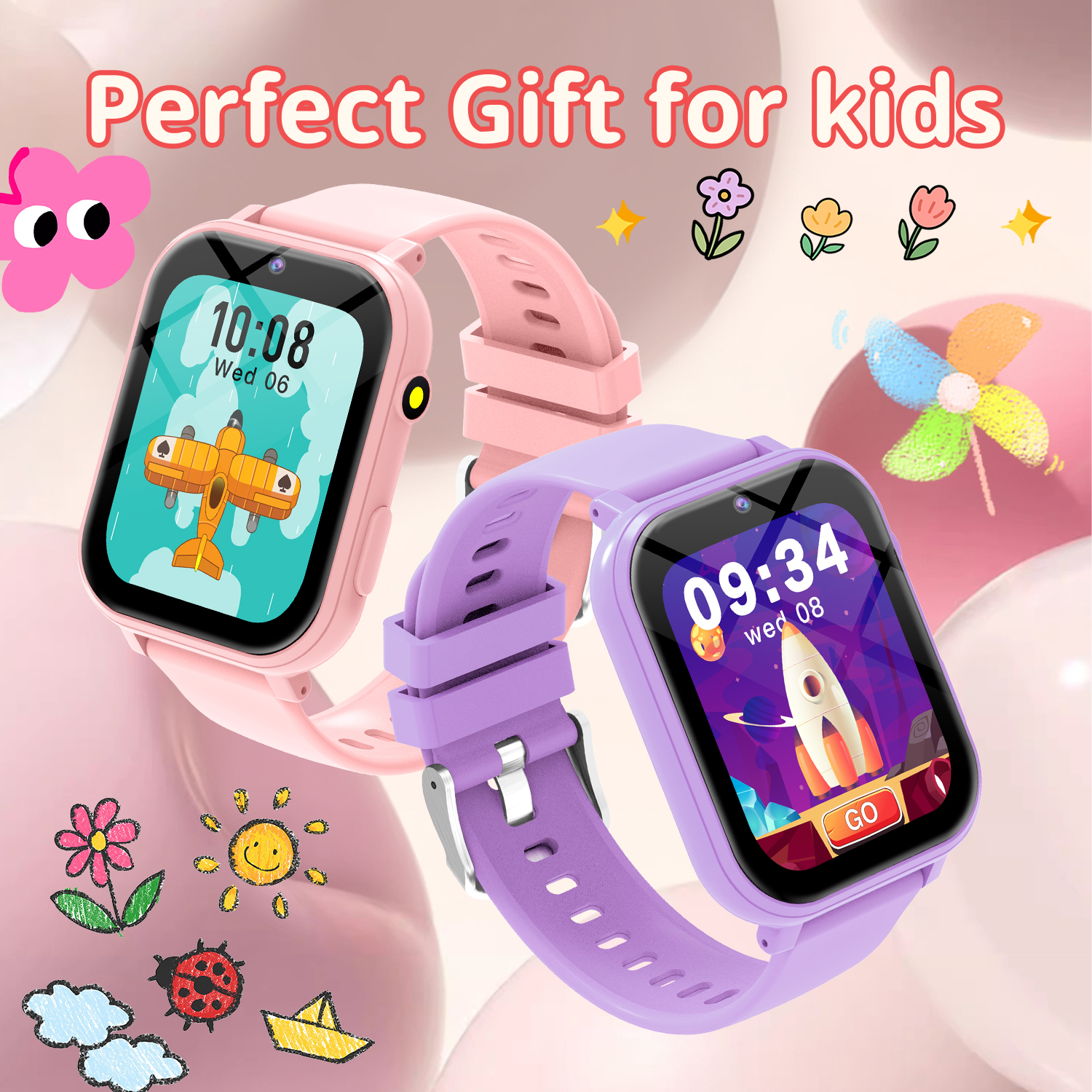 Kids Smart Watch Games Camera  – Door Mat Blank recenzja i cena
