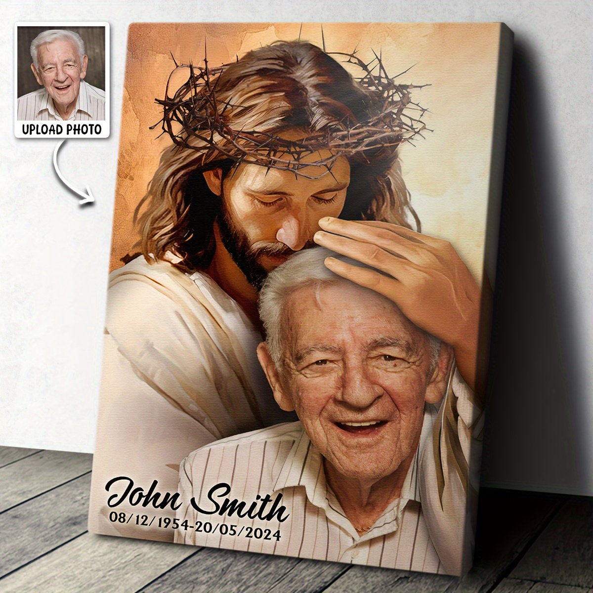 2D Flat-Custom Religious Memor – Canvas Wrap Ready recenzja i cena