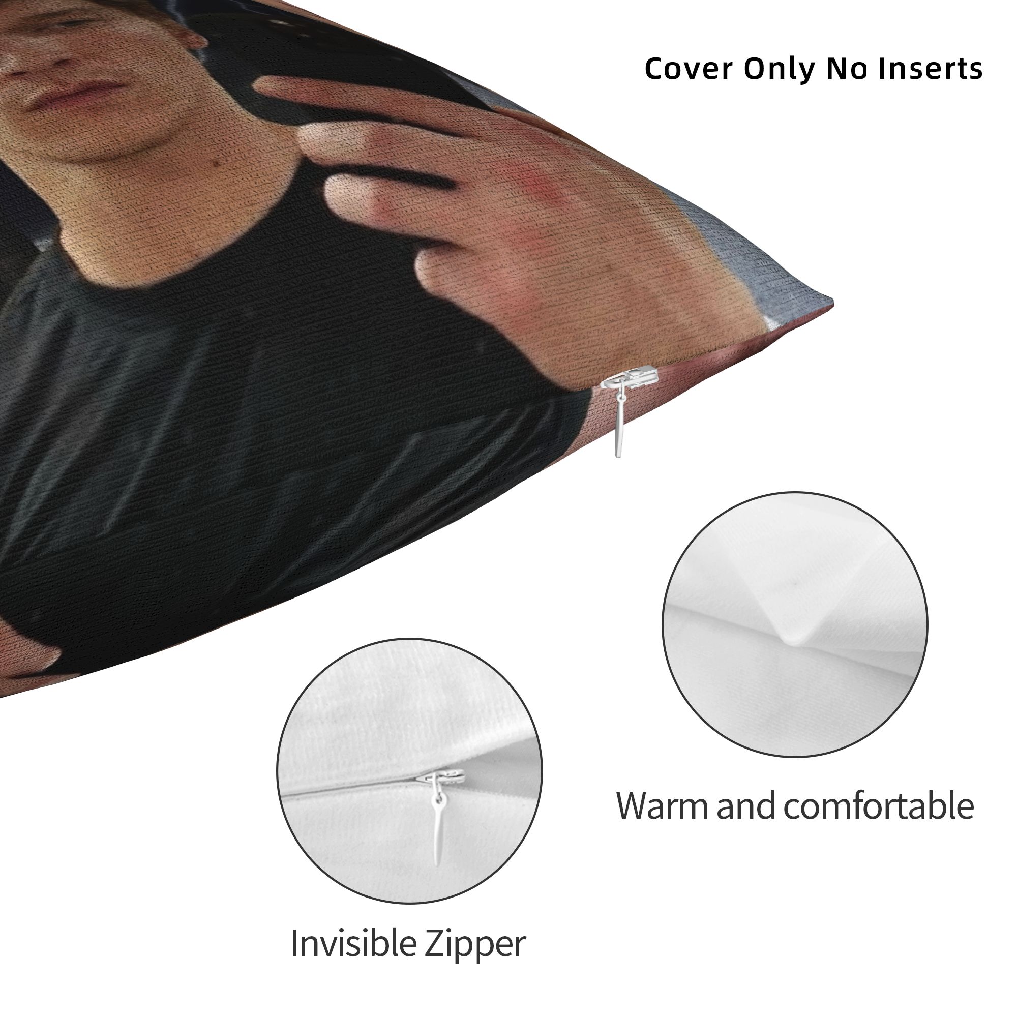 Connor Storrie Heated Rivalry  – Pillow Cover Sublimation recenzja i cena