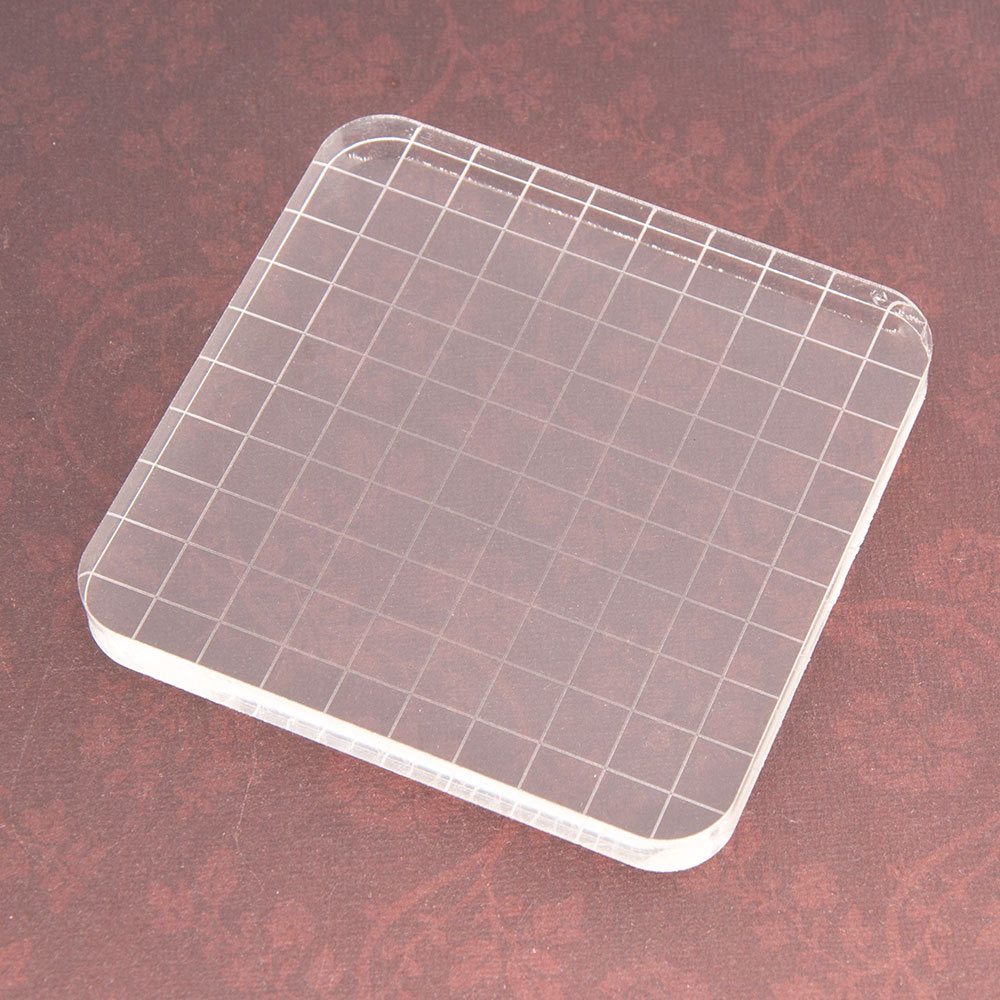 Clear Acrylic Stamp Block Use  – Photo Acrylic Block recenzja i cena