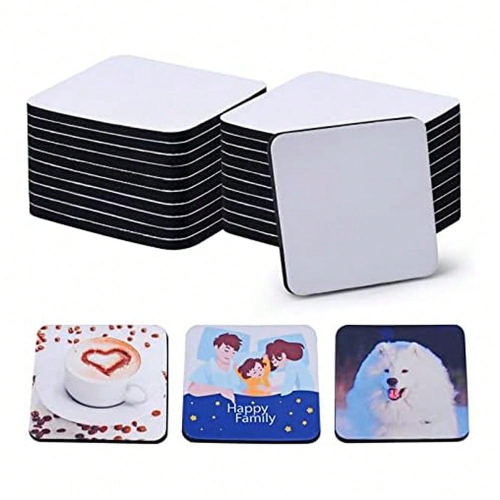 1PCS Square Sublimation Blanks – Coaster Sublimation Blank recenzja i cena