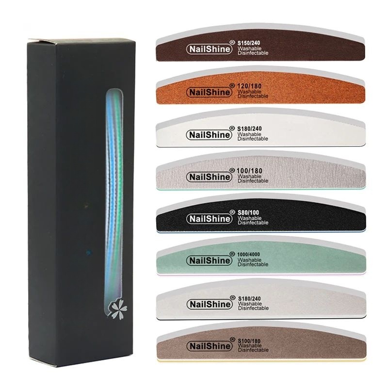 8Pcs/Box Nail File Buffer Kit  – Photo Acrylic Block recenzja i cena