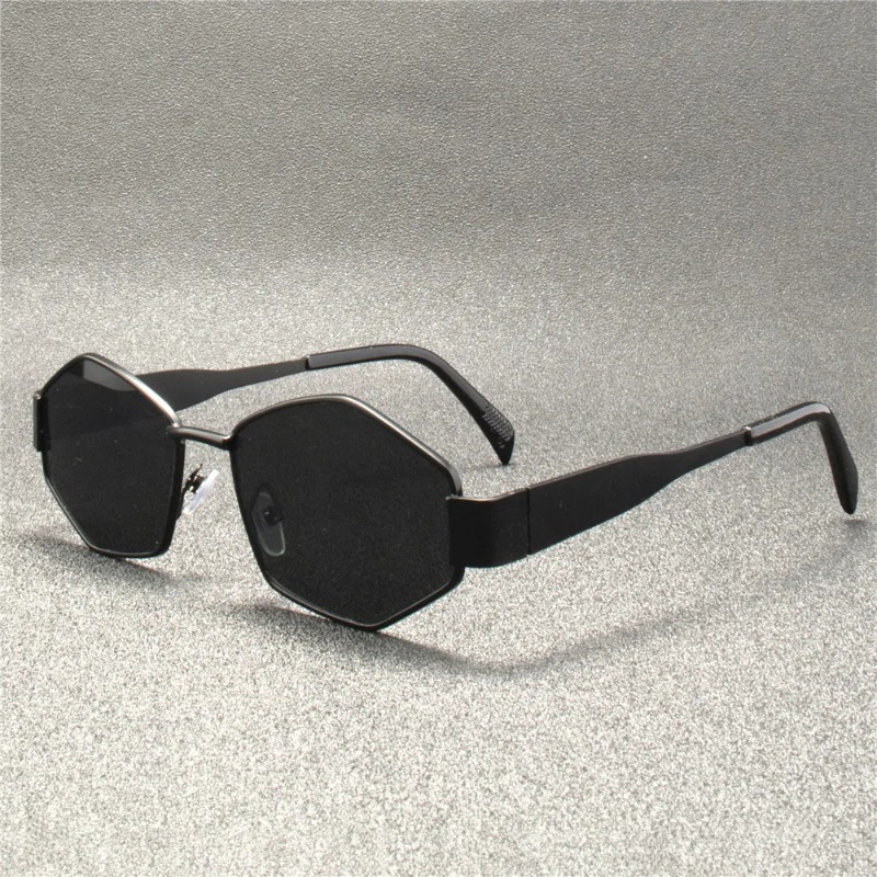 Vintage Punk Style Sunglasses  – Metal Photo Panel recenzja i cena