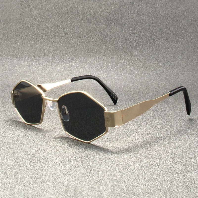 Vintage Punk Style Sunglasses  – Metal Photo Panel recenzja i cena