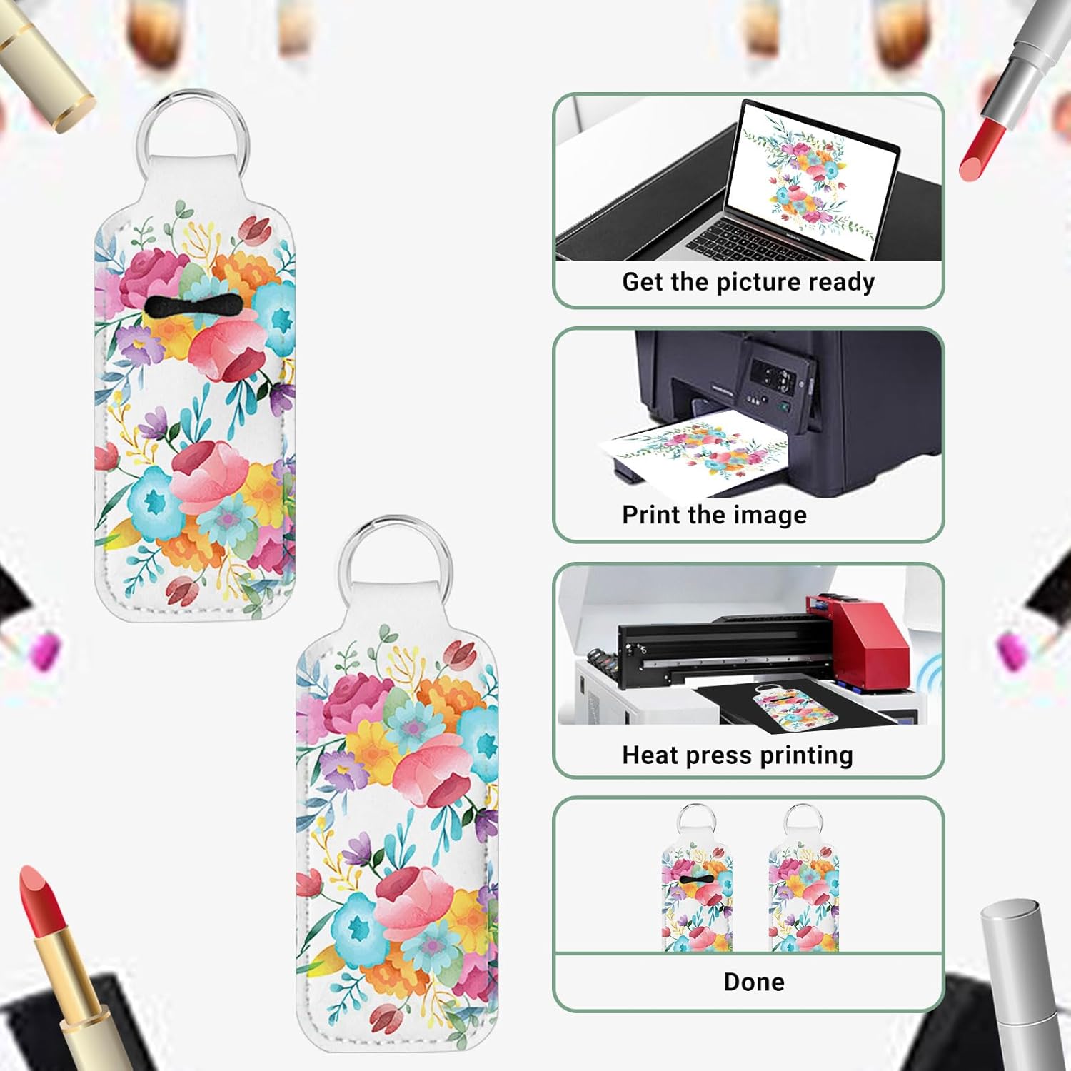 10 Pcs Sublimation Lipstick Ho – Puzzle Blank White recenzja i cena
