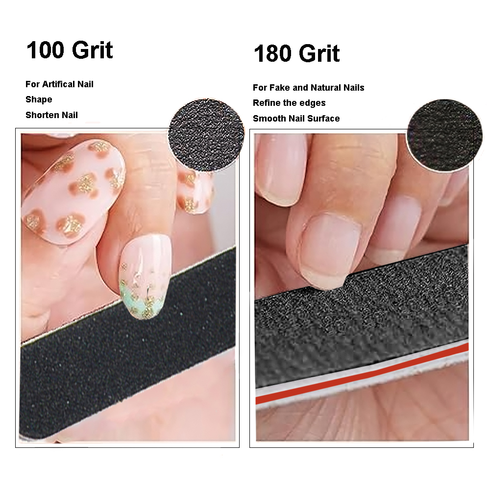 4pcs Professional Nail Files D – Photo Acrylic Block recenzja i cena