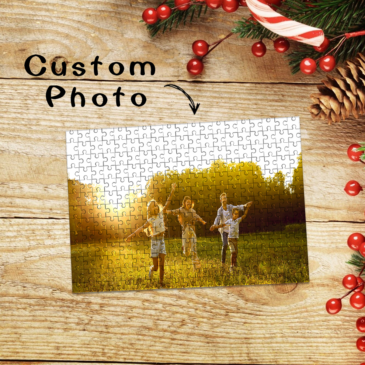 1pc Custom Photo Single Portra – Puzzle Blank White recenzja i cena