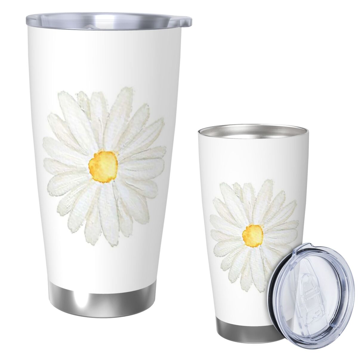 Hand Painted One Little White  – Tumbler 20Oz White recenzja i cena