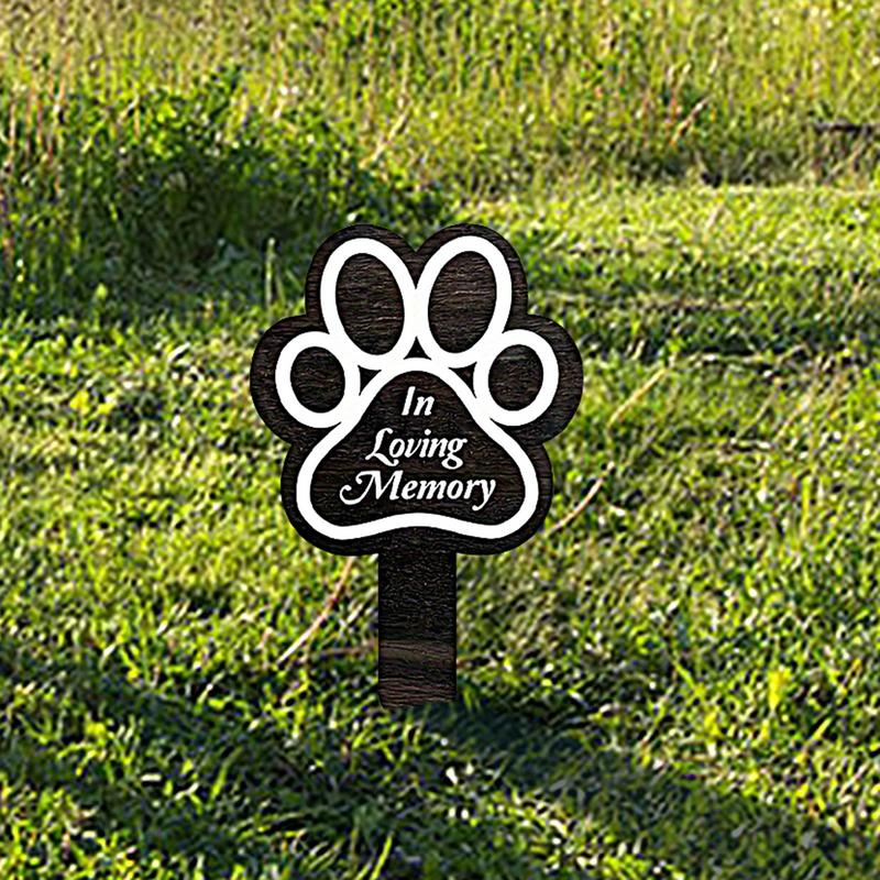 Dog Grave Marker Dog Cemetery  – Yard Sign Blank recenzja i cena