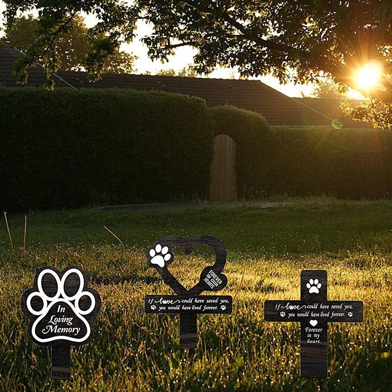 Dog Grave Marker Dog Cemetery  – Yard Sign Blank recenzja i cena