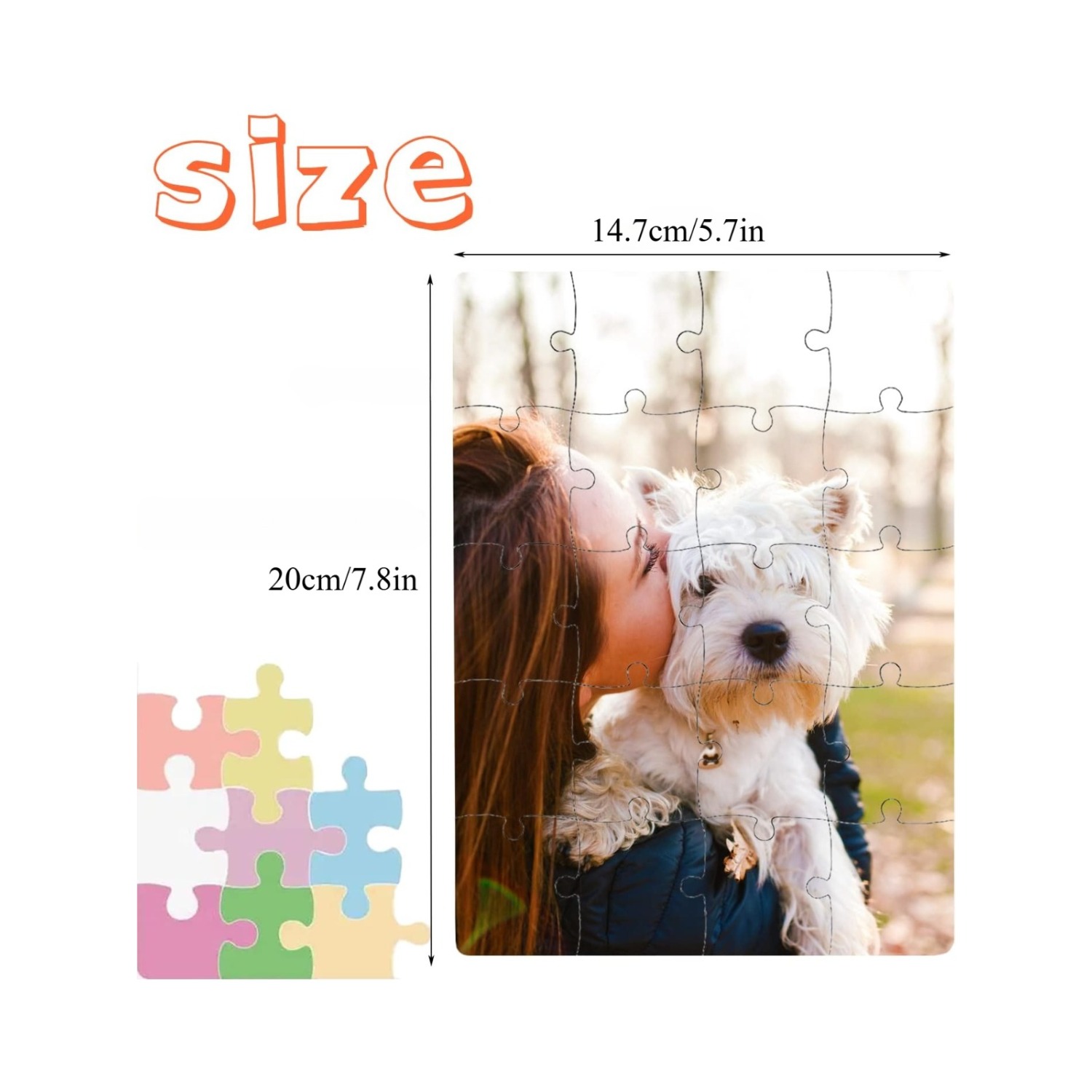 6pcs Blank Sublimation Puzzles – Puzzle Blank White recenzja i cena