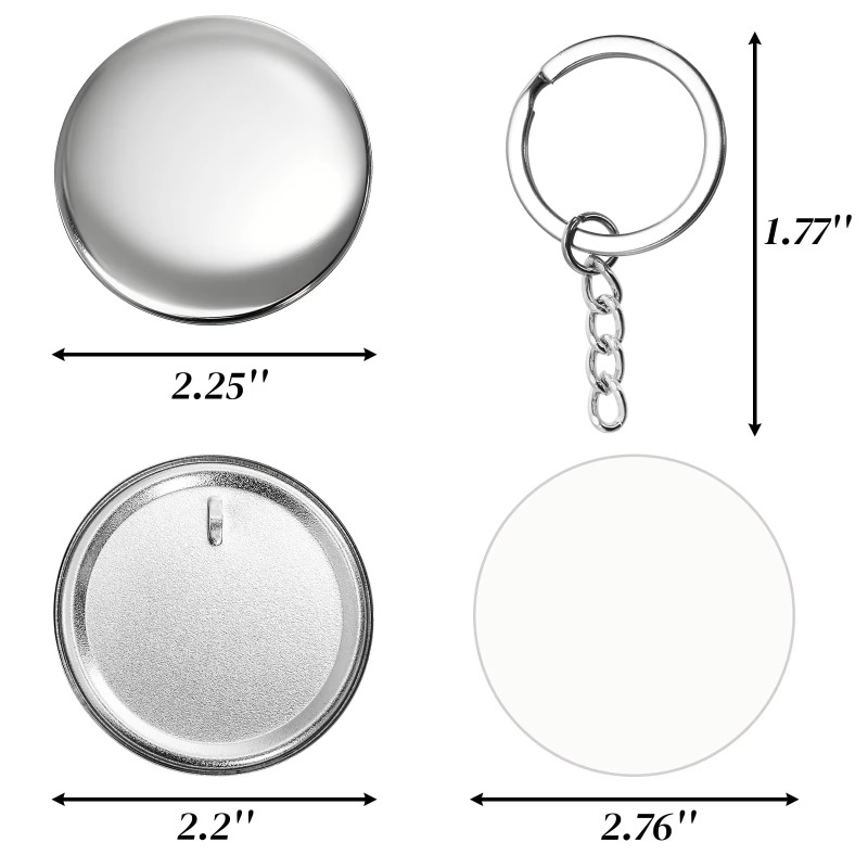 100 Sets 58 Mm/ 44 Mm Button M – Button Badge Blank recenzja i cena