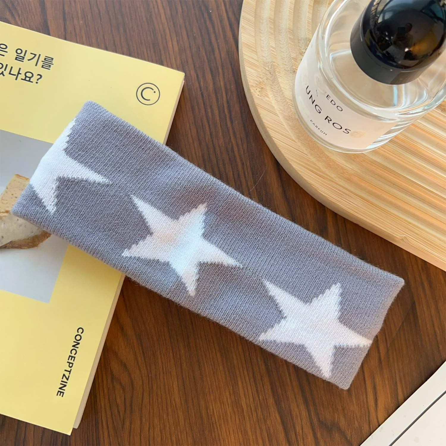 Star Embroidery Sports Headban – Bandana Blank White recenzja i cena