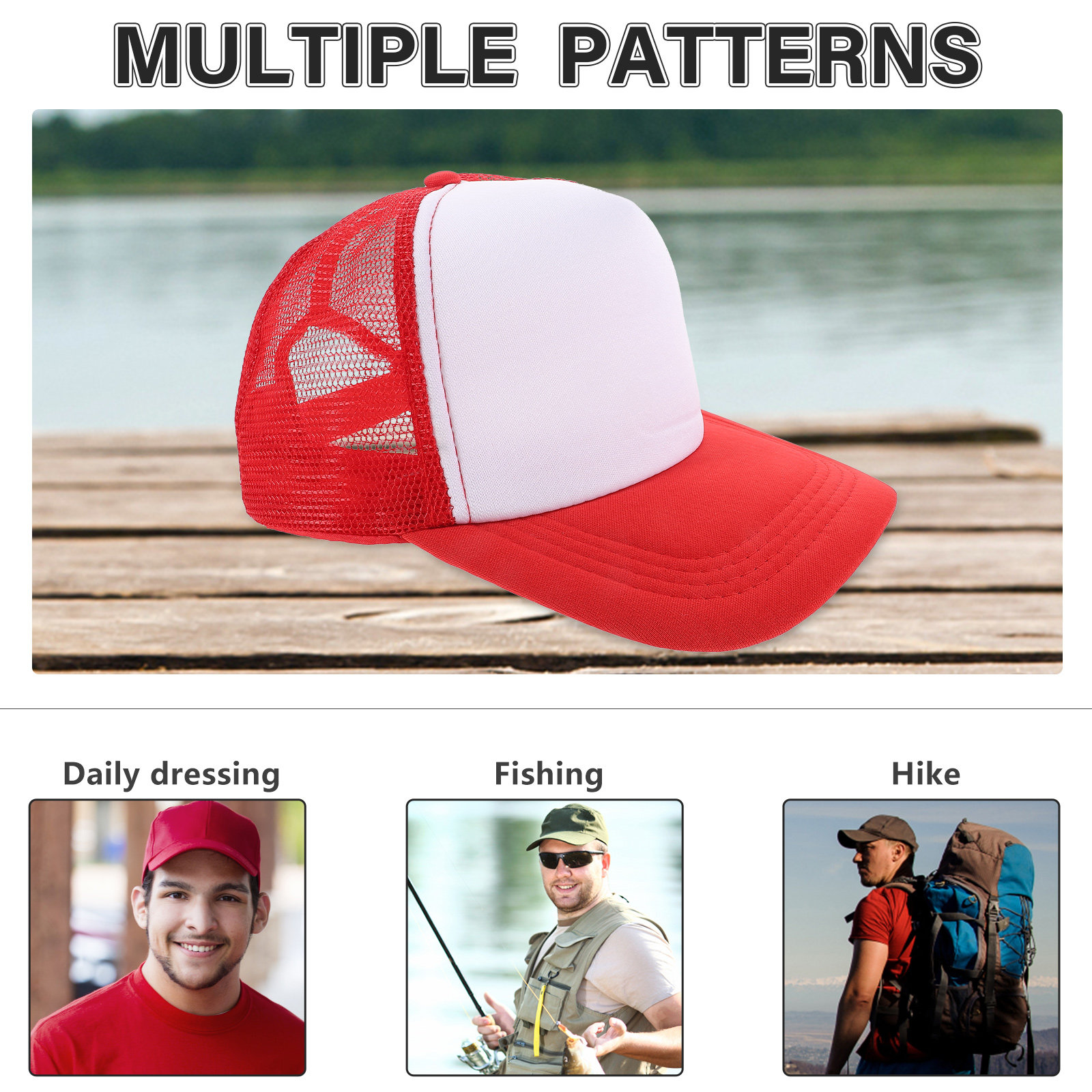 10Pcs DIY Blank Baseball Hats  – Hat Sublimation Blank recenzja i cena