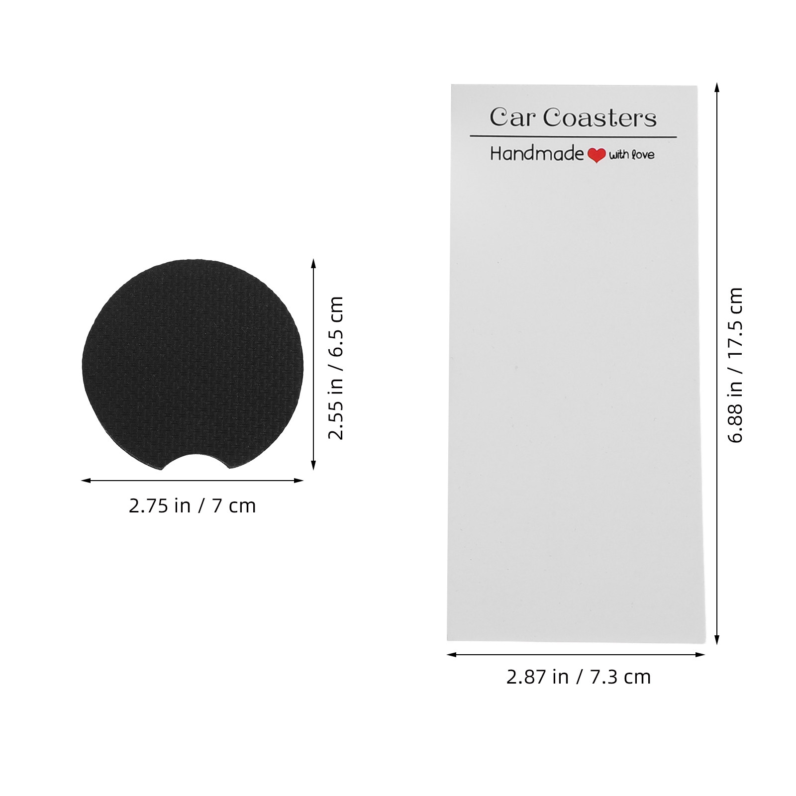 1Set Neoprene Car Cup Holder C – Coaster Sublimation Blank recenzja i cena