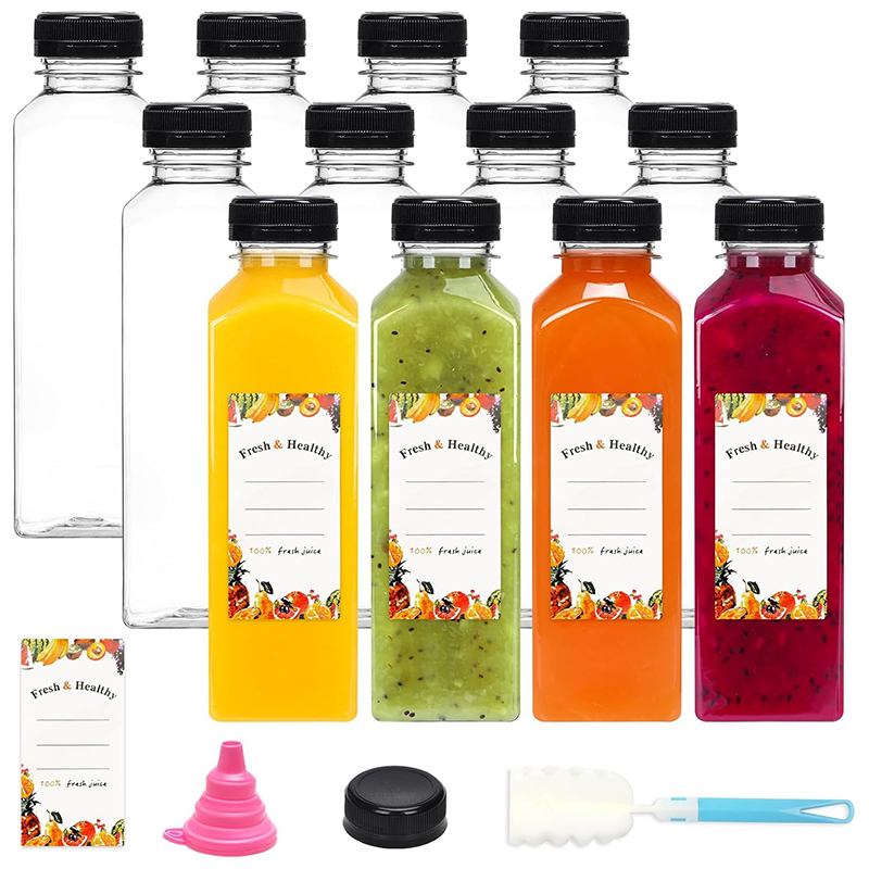 500ML Juice Bottles with Caps  – Water Bottle Blank recenzja i cena