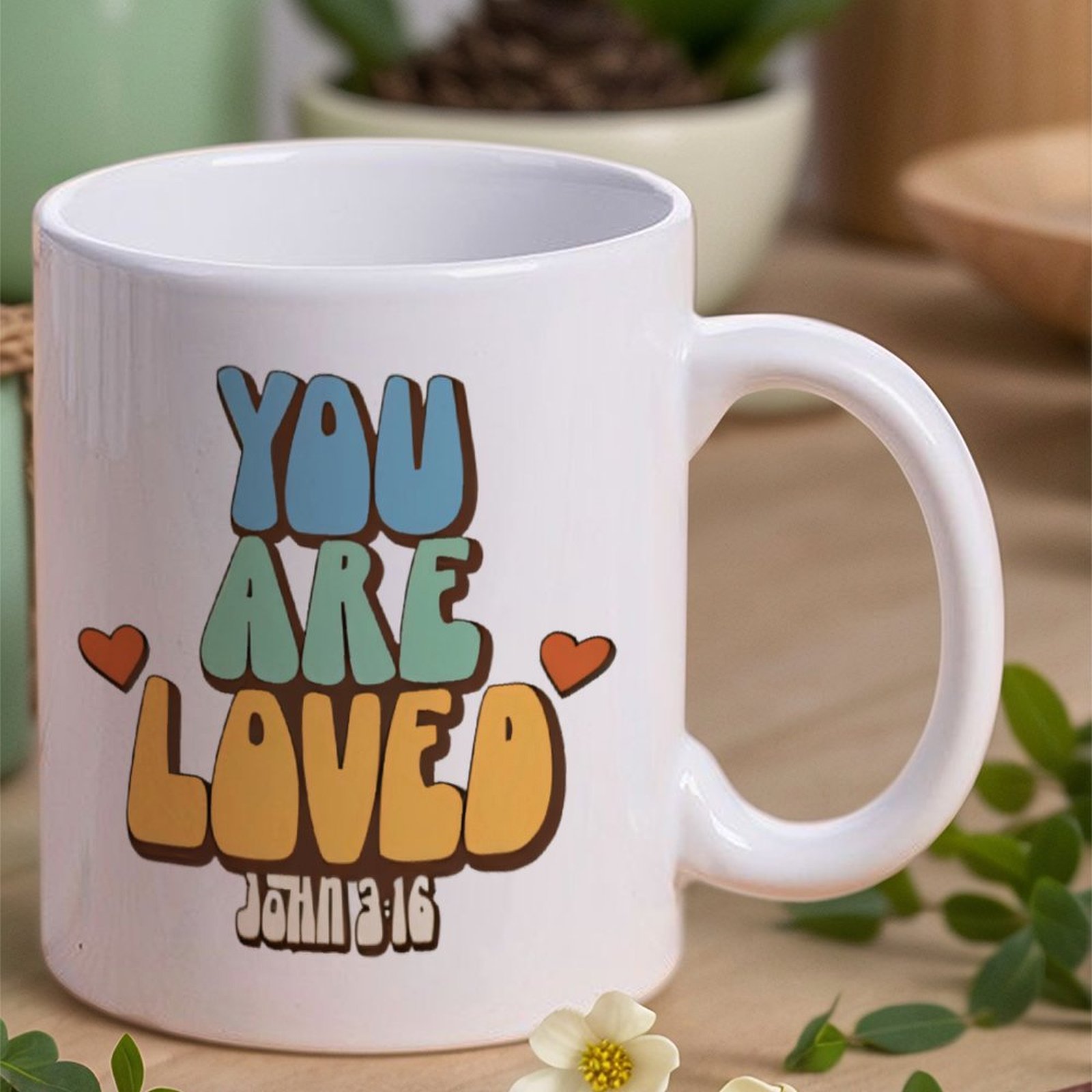 A Rainbow And A Rainbow With T – Sublimation Mug White recenzja i cena