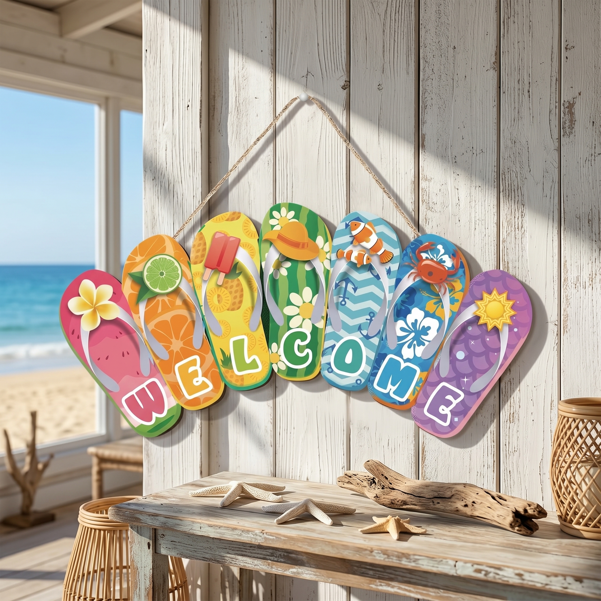 Hello Summer Felt Slippers Doo – Yard Sign Blank recenzja i cena