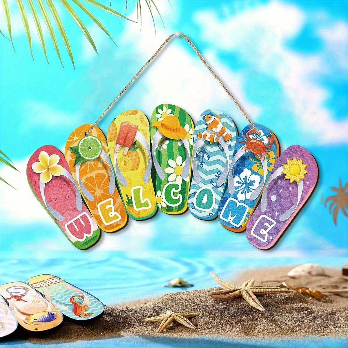 Hello Summer Felt Slippers Doo – Yard Sign Blank recenzja i cena