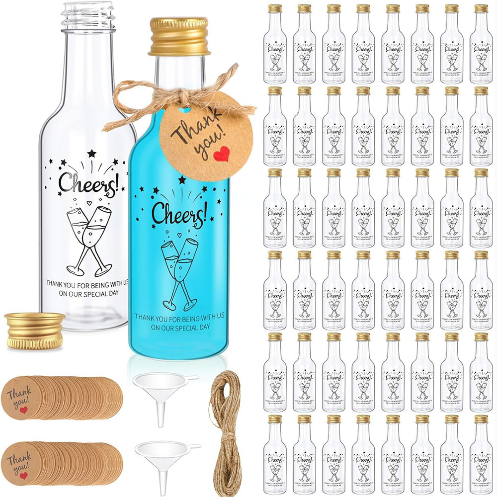 50Pack Mini Liquor Bottles,1.7 – Water Bottle Blank recenzja i cena