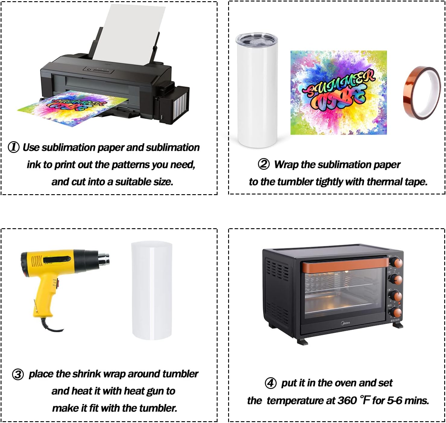 50 Pack Sublimation Tumblers B – Tumbler 20Oz White recenzja i cena