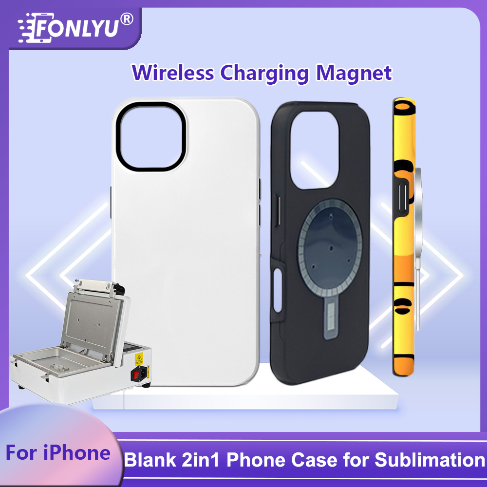FONLYU 5PC Blank Magentic 2 in – Phone Case Blank Print recenzja i cena