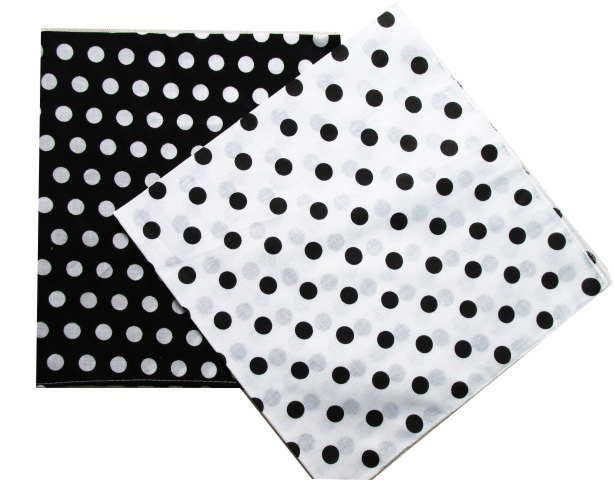 2025 New Fashion Cotton Black  – Bandana Blank White recenzja i cena