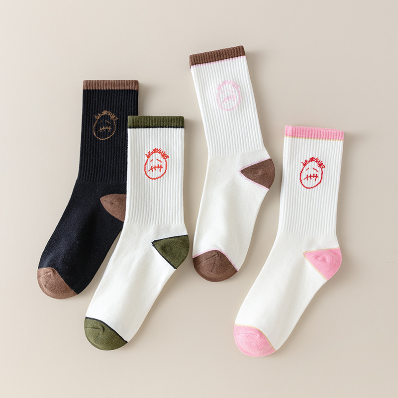 1 Pairs Men's Socks Cactus Jac – Bandana Blank White recenzja i cena