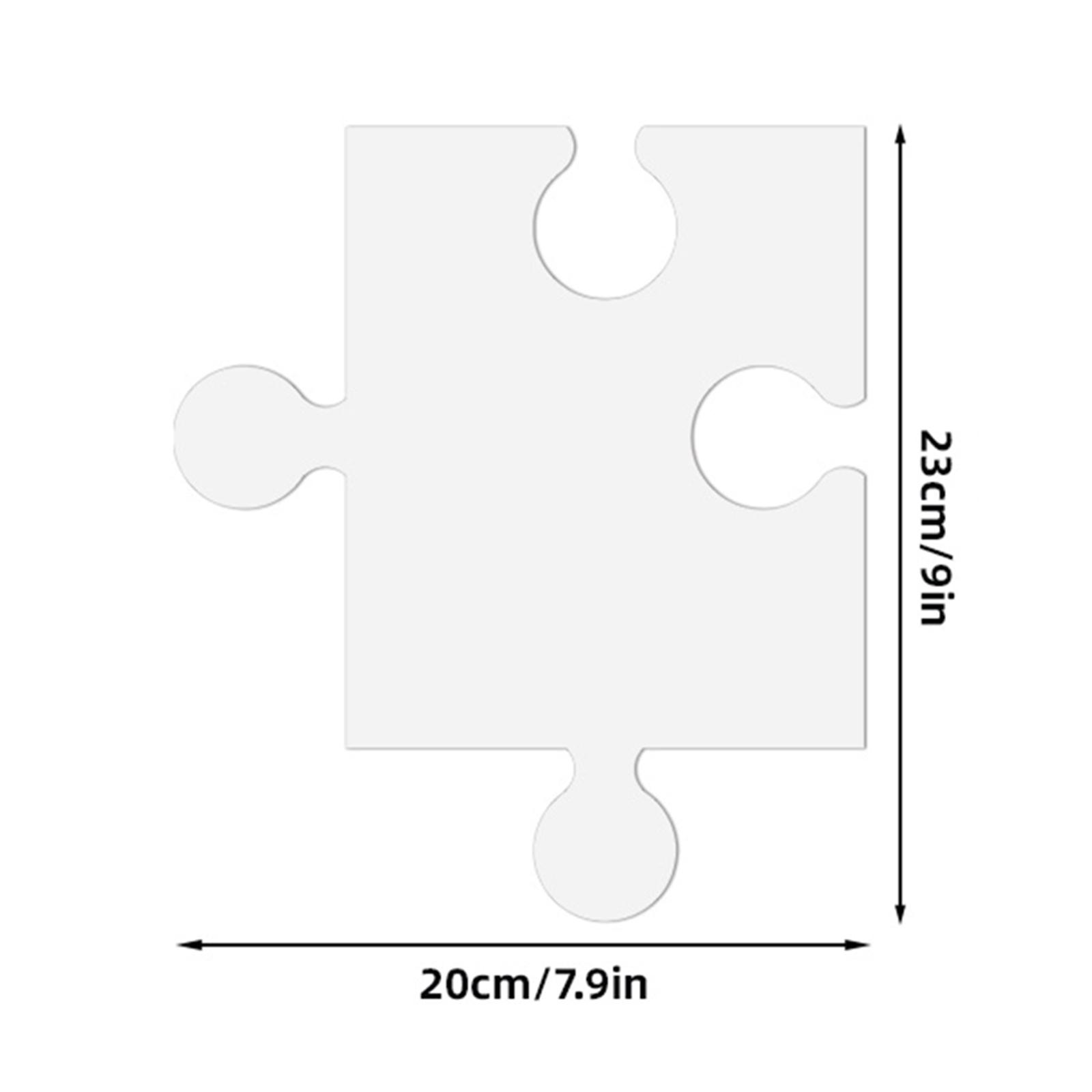 White Cardboard Blank Jigsaw P – Puzzle Blank White recenzja i cena