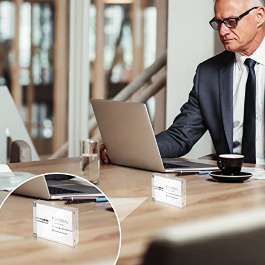 Acrylic Business Card Frame 2. – Photo Acrylic Block recenzja i cena