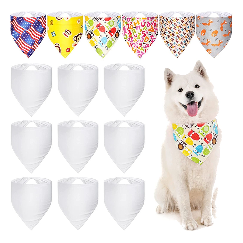 100 Pieces Sublimation Blank D – Bandana Blank White recenzja i cena