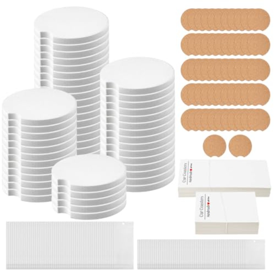 312 Pcs Ceramic Car Coasters 2 – Coaster Sublimation Blank recenzja i cena