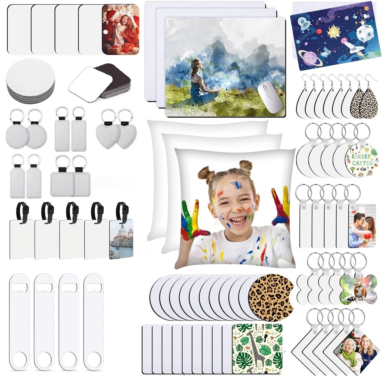 90pcs  Sublimation Blank Start – Coaster Sublimation Blank recenzja i cena