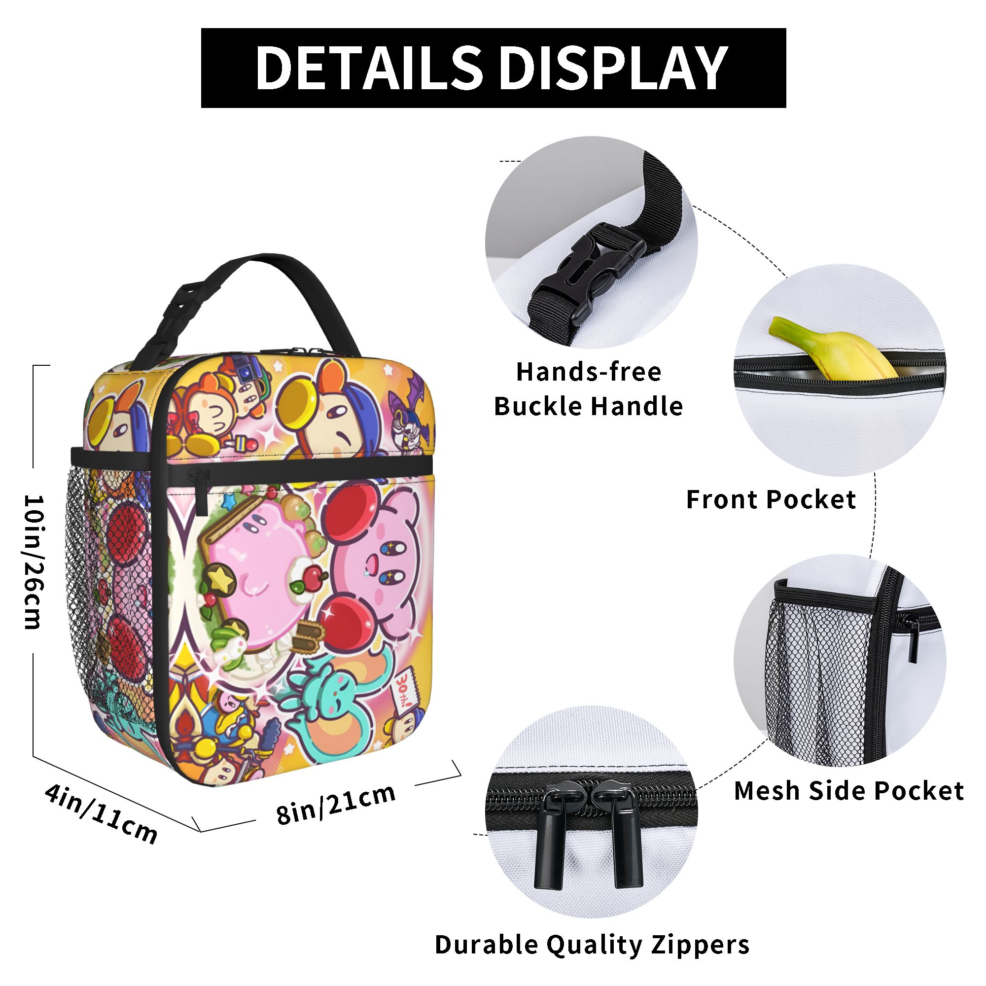 Custom K-Kirbys Insulated Lunc – Tote Bag Sublimation recenzja i cena