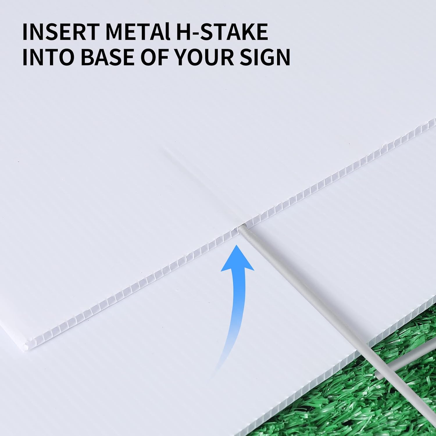 18x12 Inch Blank Yard Signs wi – Yard Sign Blank recenzja i cena