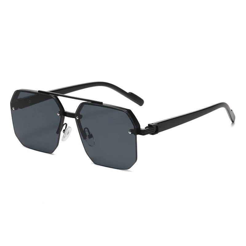 Men's Metal Sunglasses Square  – Metal Photo Panel recenzja i cena