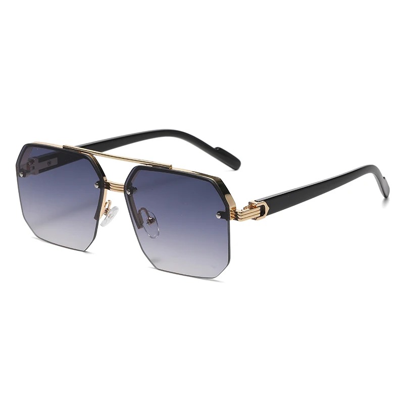 Men's Metal Sunglasses Square  – Metal Photo Panel recenzja i cena