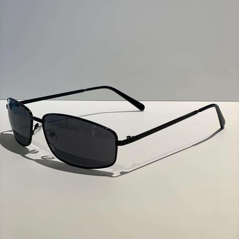 Women's y2k Sunglasses New Gla – Metal Photo Panel recenzja i cena