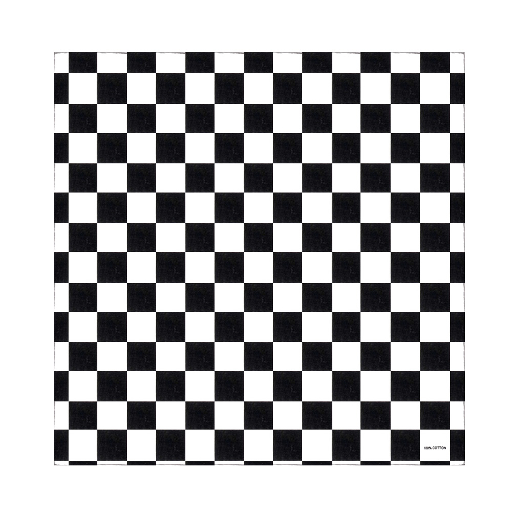 Bandana Checkered Flag Auto Ra – Bandana Blank White recenzja i cena