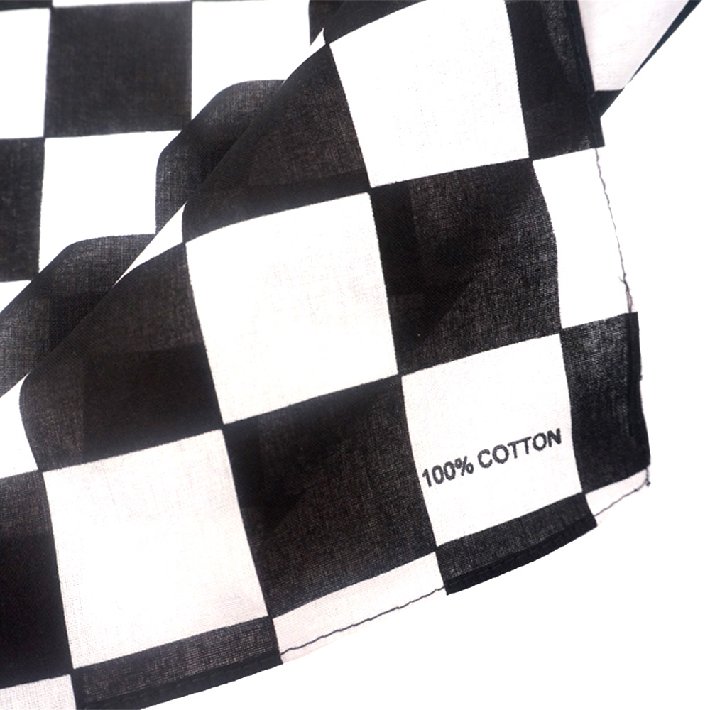 Bandana Checkered Flag Auto Ra – Bandana Blank White recenzja i cena