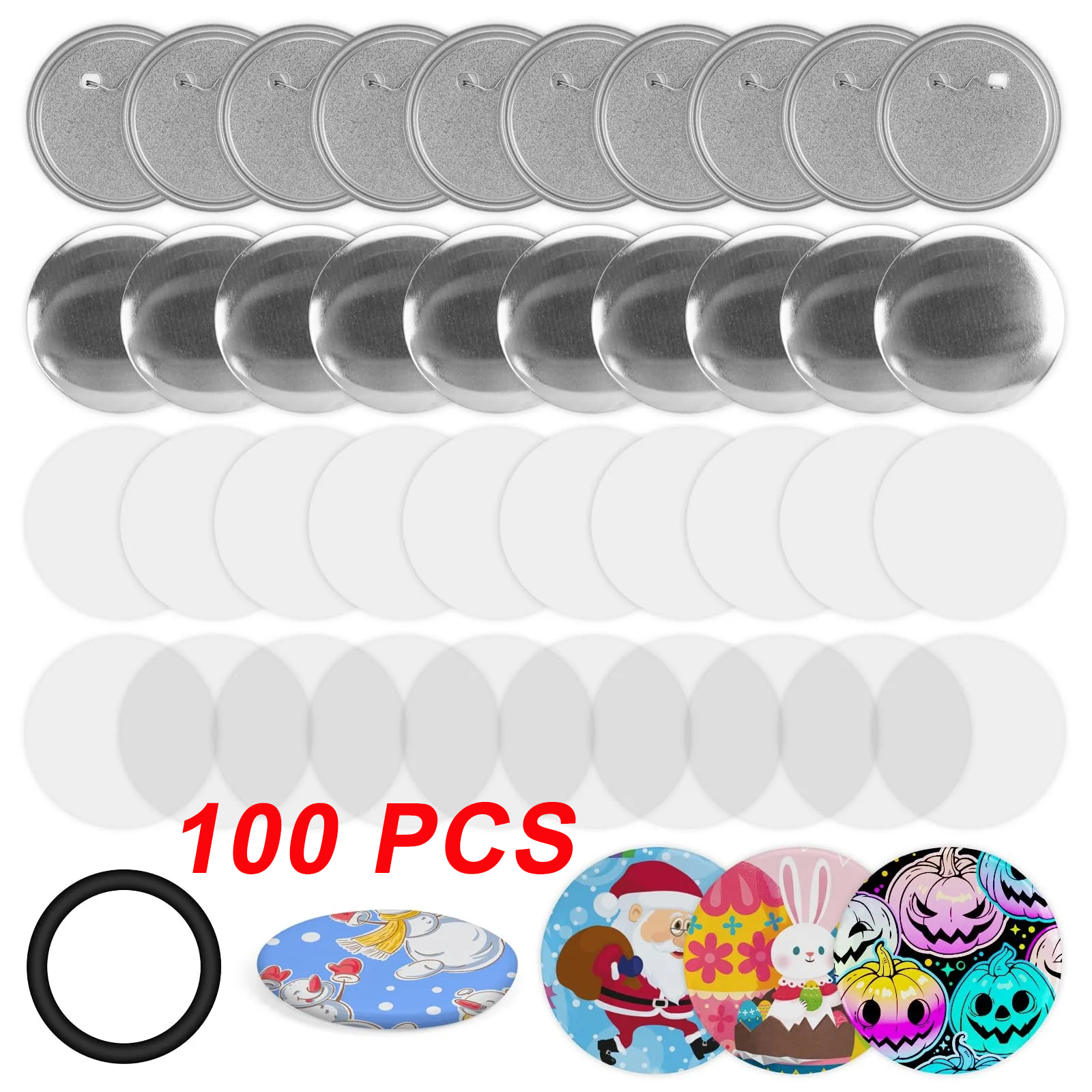100PCS Blank Button Making Sup – Button Badge Blank recenzja i cena