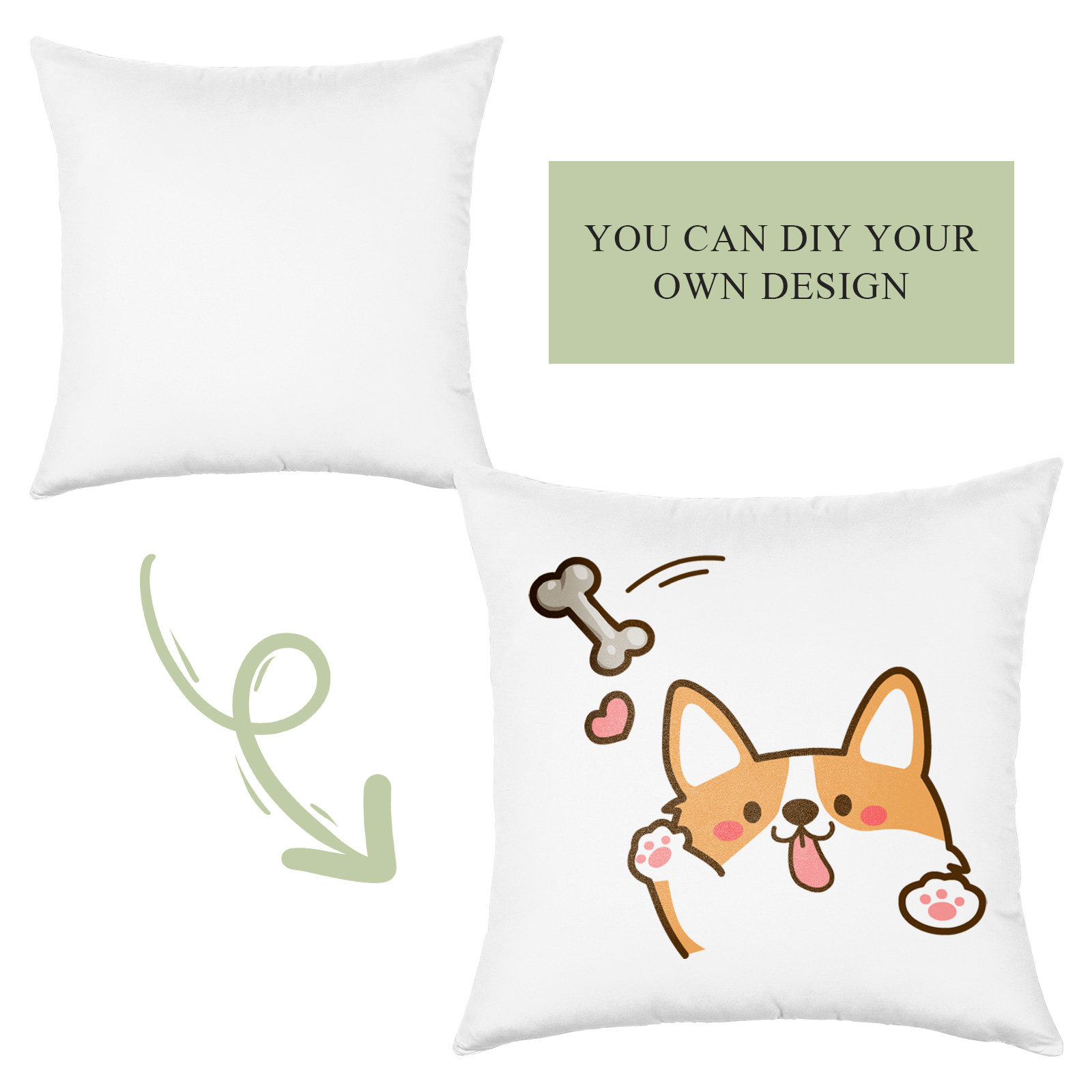4Pcs Sublimation Pillow Cases  – Pillow Cover Sublimation recenzja i cena