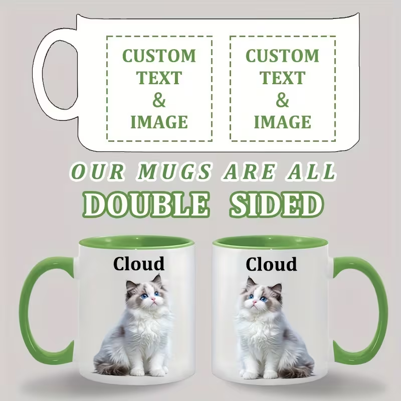 Custom Ceramic Mug Color Insid – Sublimation Mug White recenzja i cena