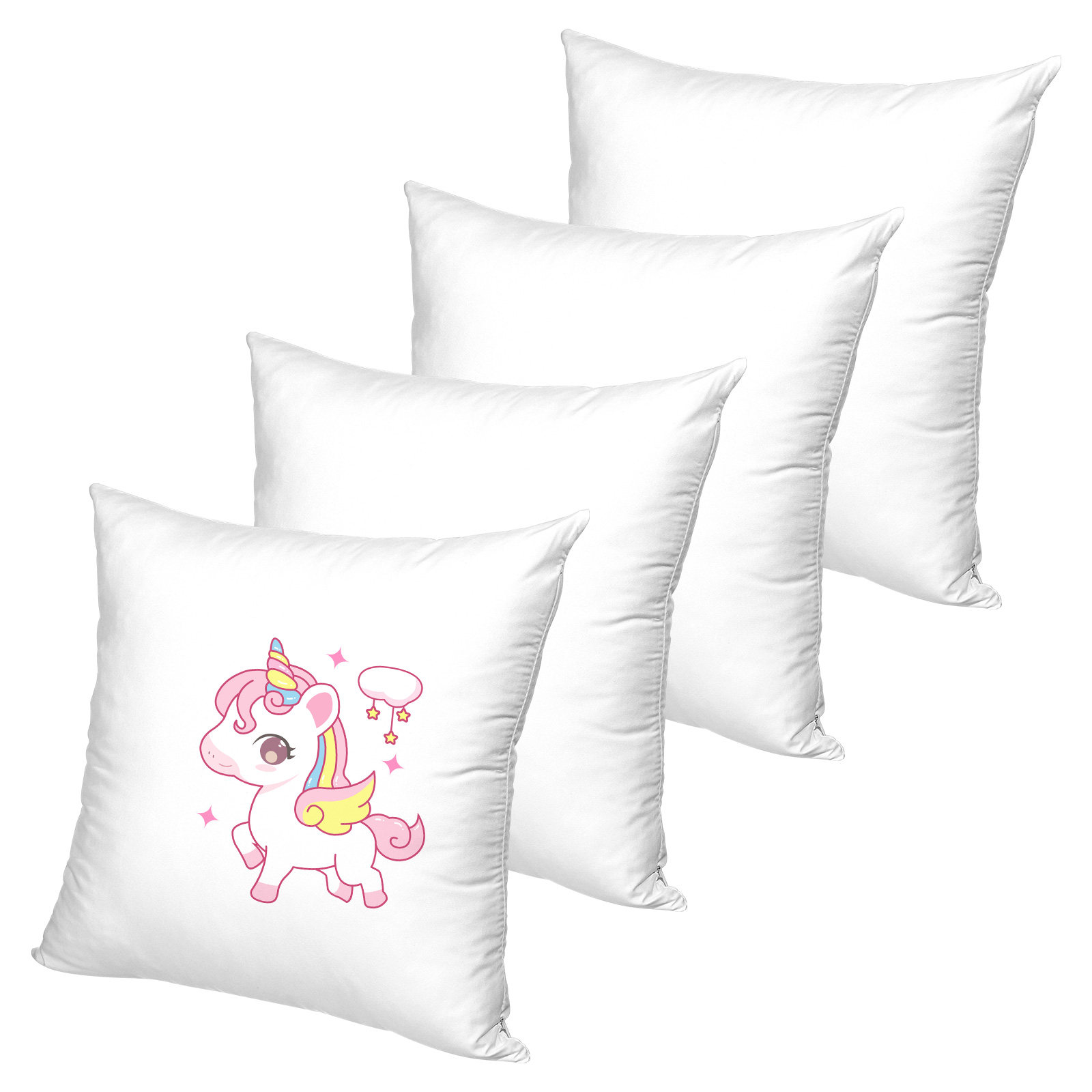 4Pcs White Sublimation Pillowc – Pillow Cover Sublimation recenzja i cena