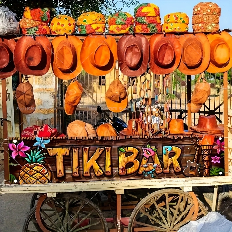 Tiki Bar Banner Tropical Hawai – Yard Sign Blank recenzja i cena