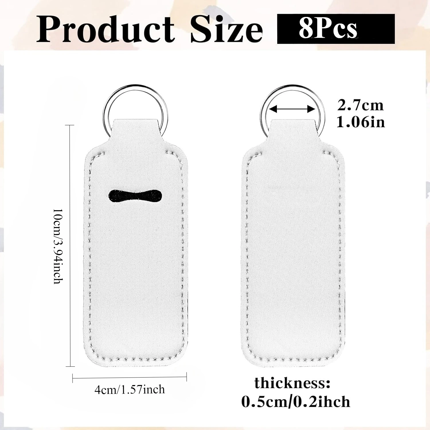 8 Pcs Sublimation Lipstick Key – Puzzle Blank White recenzja i cena